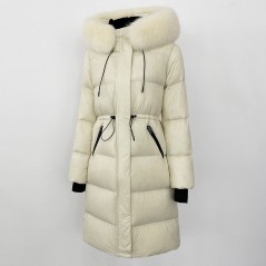 copy of Down jacket with racoon collar - short model