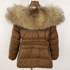 copy of Down jacket with racoon collar - short model