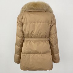 copy of Down jacket with racoon collar - short model