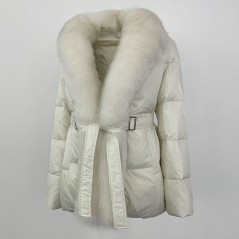 copy of Down jacket with racoon collar - short model