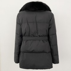 copy of Down jacket with racoon collar - short model